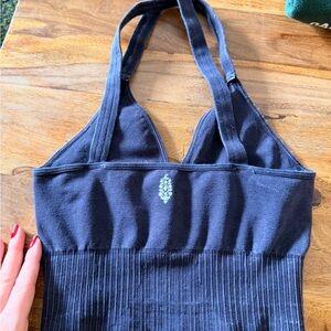 FP Movement by Free People Black Tank Top